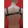 Chest harness "Freestyle", leather, black/gray. Slingking™