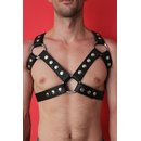 Chest harness M, exclusive, leather, black. Slingking&trade;