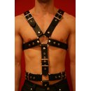 Harness Master, two in one, leather, black. Slingking&trade;