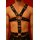 Harness "Master", two in one, leather, black. Slingking™
