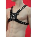 Harness "X-Style", Leder, schwarz. Slingking™