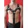 Harness "M-Design", Classic Style, leather, black. Slingking™