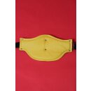 "Comfort" travel sling, leather, black/yellow