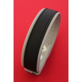 Oberarmband, Mid-Line, Bicolor grau / schwarz S-L
