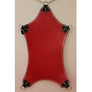 Sling mat turn over, 5 points. Leather, black/red....