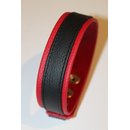 Oberarmband, Mid-Line, Bicolor rot / schwarz