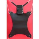 Sling mat, master with arch, leather, black. Slingking™