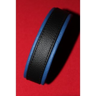 Oberarmband, Mid-Line, Bicolor blau / schwarz
