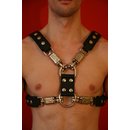 Harness Y - Iron Man, leather, black. Slingking&trade;