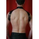 Harness "Fighter", leather, black....