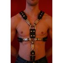 Harness Y - Iron Man, leather, black. Slingking&trade;