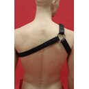 Chest harness "3 stripes", leather,...