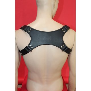 Shoulder harness Master Style, leather, black. Slingking&trade;
