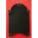 Sling mat, 5-point with arch, leather, black....