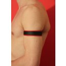 Oberarmband, Mid-Line, Bicolor rot / schwarz S-L