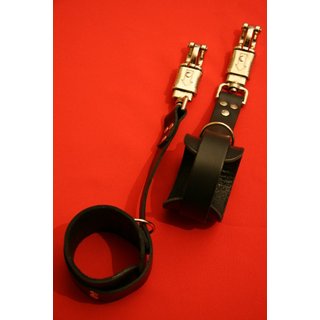 FESSEL - SLING-FUSSSCHLAUFE, Safety Lock, schwarz