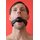 Mouth gag, black Red
