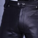 Leather pants, black S