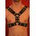 Harness "Y-front", leather, black. Slingking™