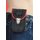 Gürteltasche, Smartphone Tasche, Leder, schwarz / rot