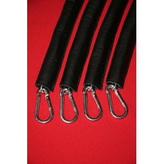 Chain covers soft, leather, black. Slingking&trade;
