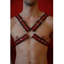Harness Exclusive, leather black/red. Slingking&trade;